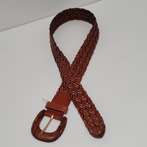 Linda Allard for Ellen Tracy Woven Vintage Belt - Picture 2 of 6